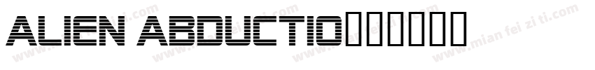 Alien Abductio字体转换